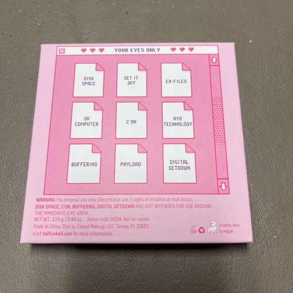 For Your Eyes Only Eyeshadow Palette - Picture 5 of 5